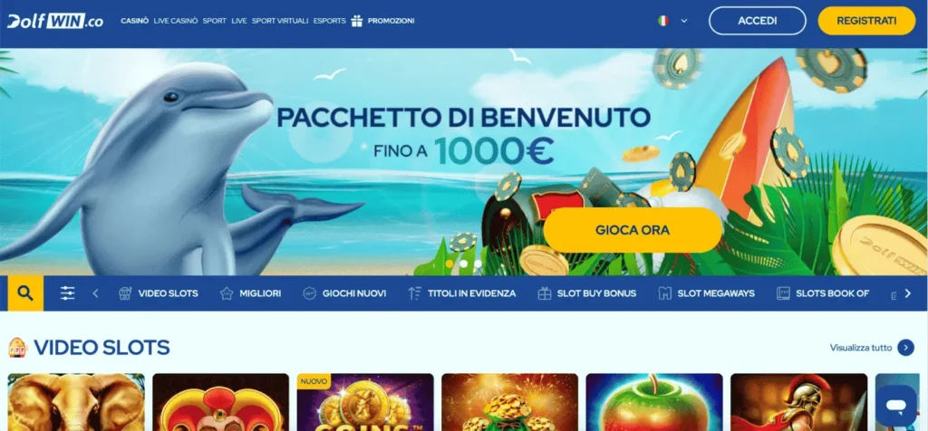 dolfwin casino online non aams