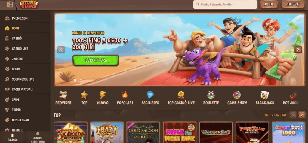 stone vegas casino online non aams