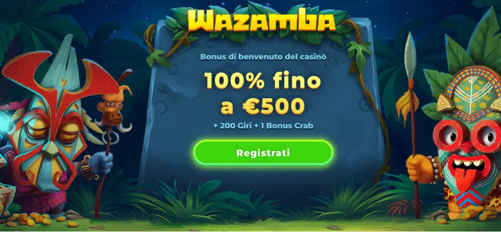 wazamba bonus e slot